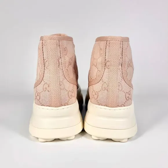 Gucci Canvas GG Supreme High Top Sneaker - Women’s 9.5 - Picture 5 of 8
